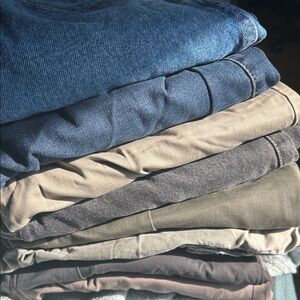⚠️LOT 8 men pants lot size # 38 men lot / bundle 8 pieces $25